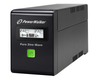IMPAKT NEW UPS POWER WALKER 600VA 2X PL 230V, PURE SINE WAVE - 253672 - zdjęcie 1